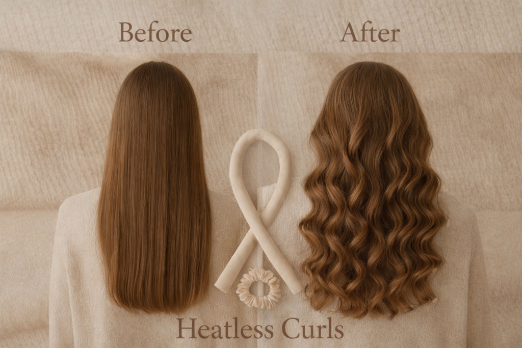 heatless curls