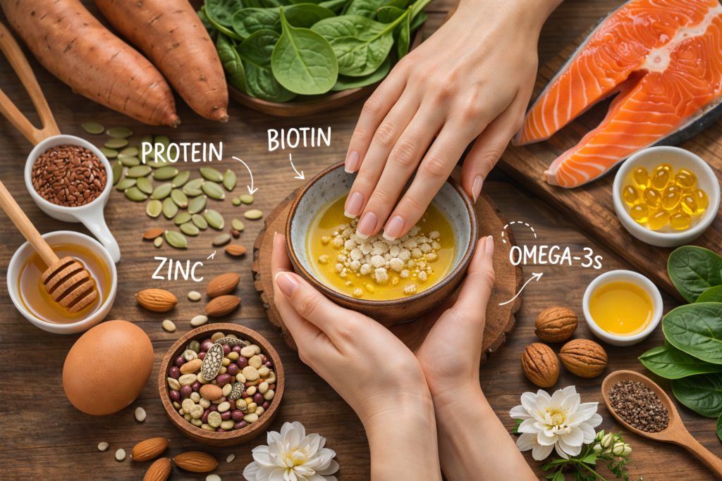 How to Make Nails Strong Naturally at Home 8 how to make nails